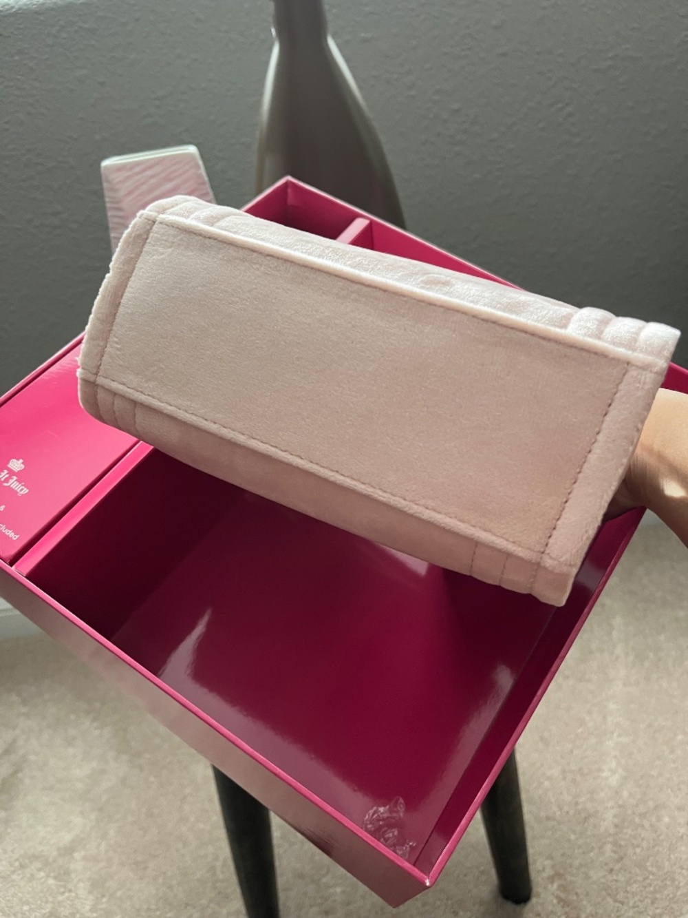 Juicy Couture Pink Tote and Barrel Wristlet Gift Set - Picture 6 of 15